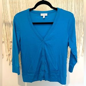 Fashion Bug Blue Cotton Sweater Size M